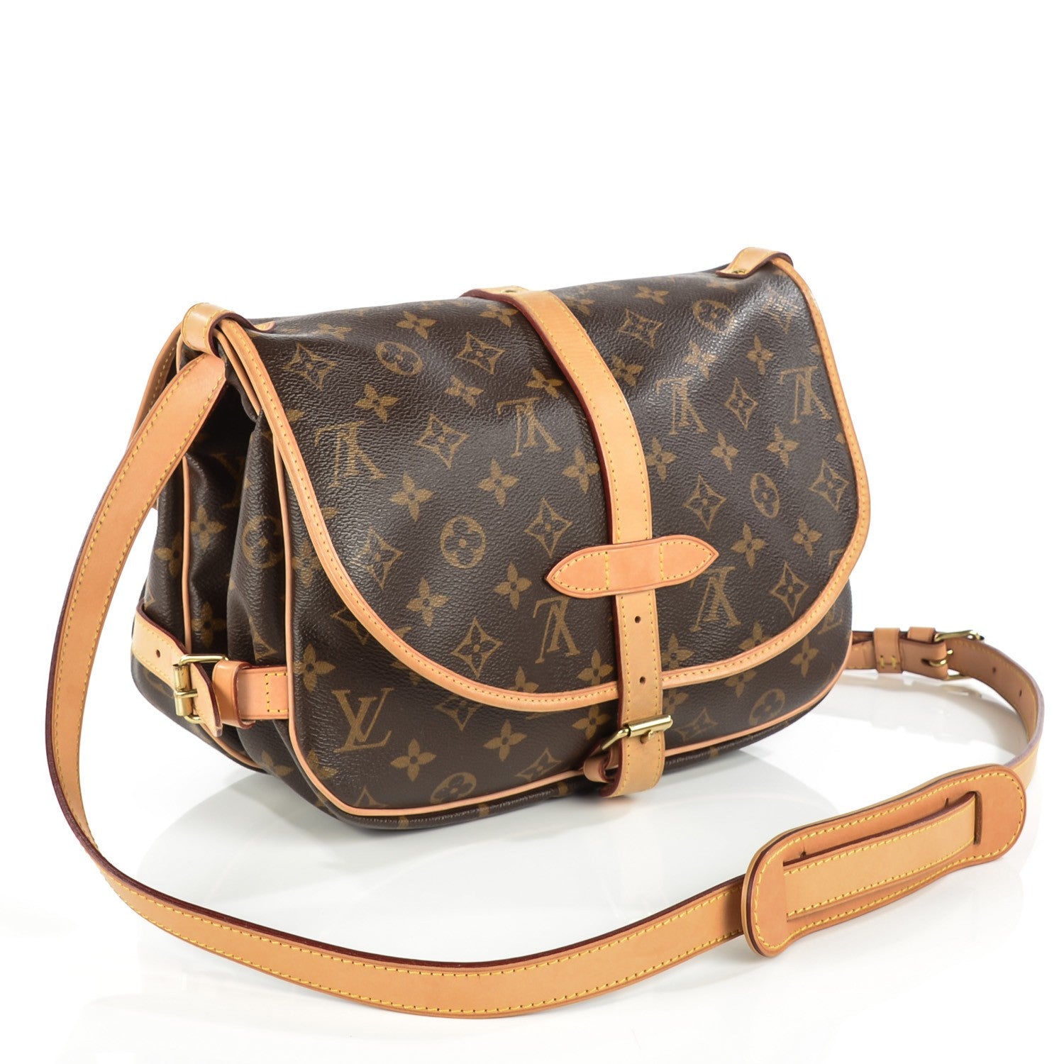 Louis Vuitton Monogram Saumur MM 3 of 7