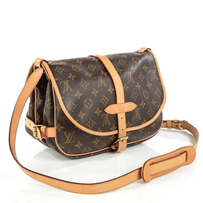 Louis Vuitton Monogram Saumur MM 3 of 7