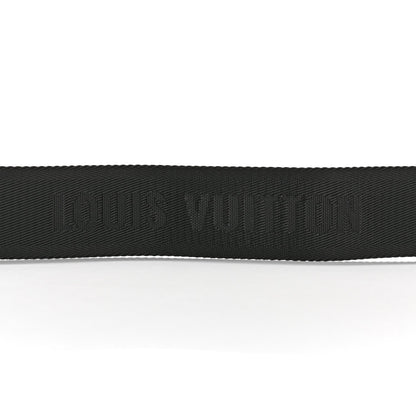 Louis Vuitton Jacquard Canvas Keepall Bandouliere Adjustable Shoulder Strap Black 4 of 4