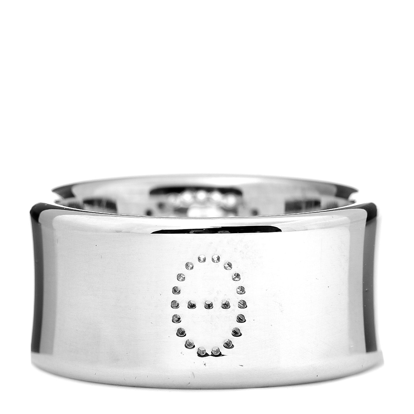 Sterling Silver GM Eclipse Ruban Ring 59 8.75