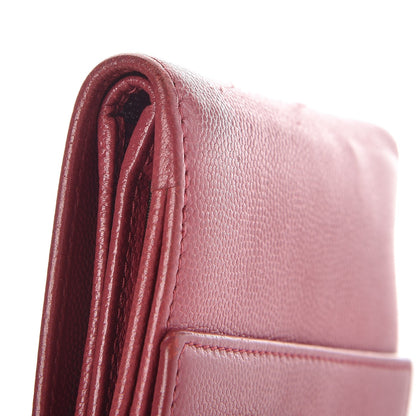 Chanel Caviar Sevruga Compact Wallet Fuchsia 8 of 11