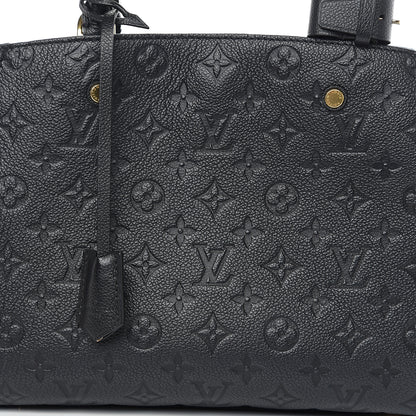 Louis Vuitton Empreinte Montaigne MM Black 8 of 8