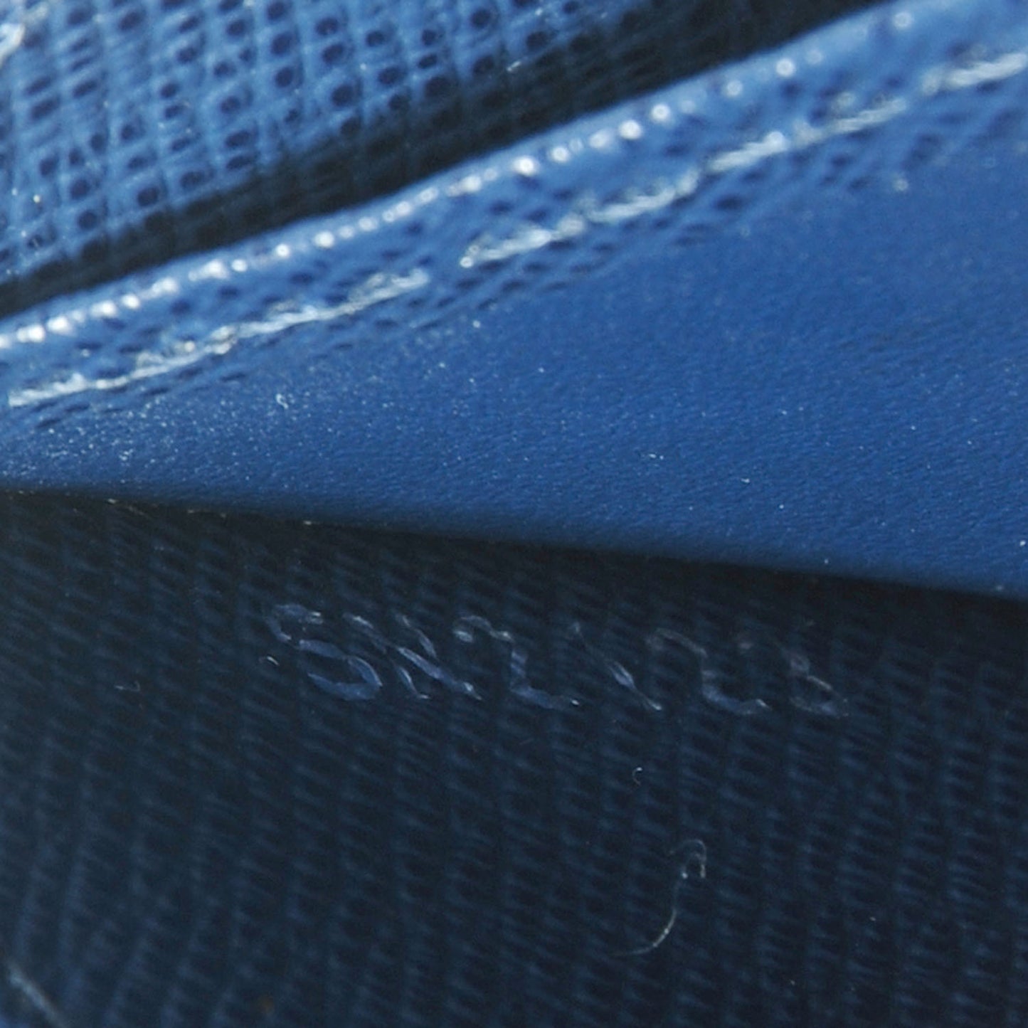 Epi Zippy Coin Purse Indigo