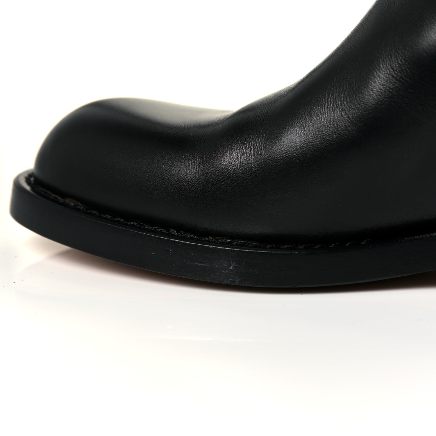 Gucci Calfskin Horsebit Tall Boots 36 Black 16 of 18