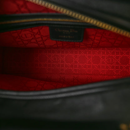 Christian Dior Lambskin Cannage Large Lady Dior Black 5 of 11