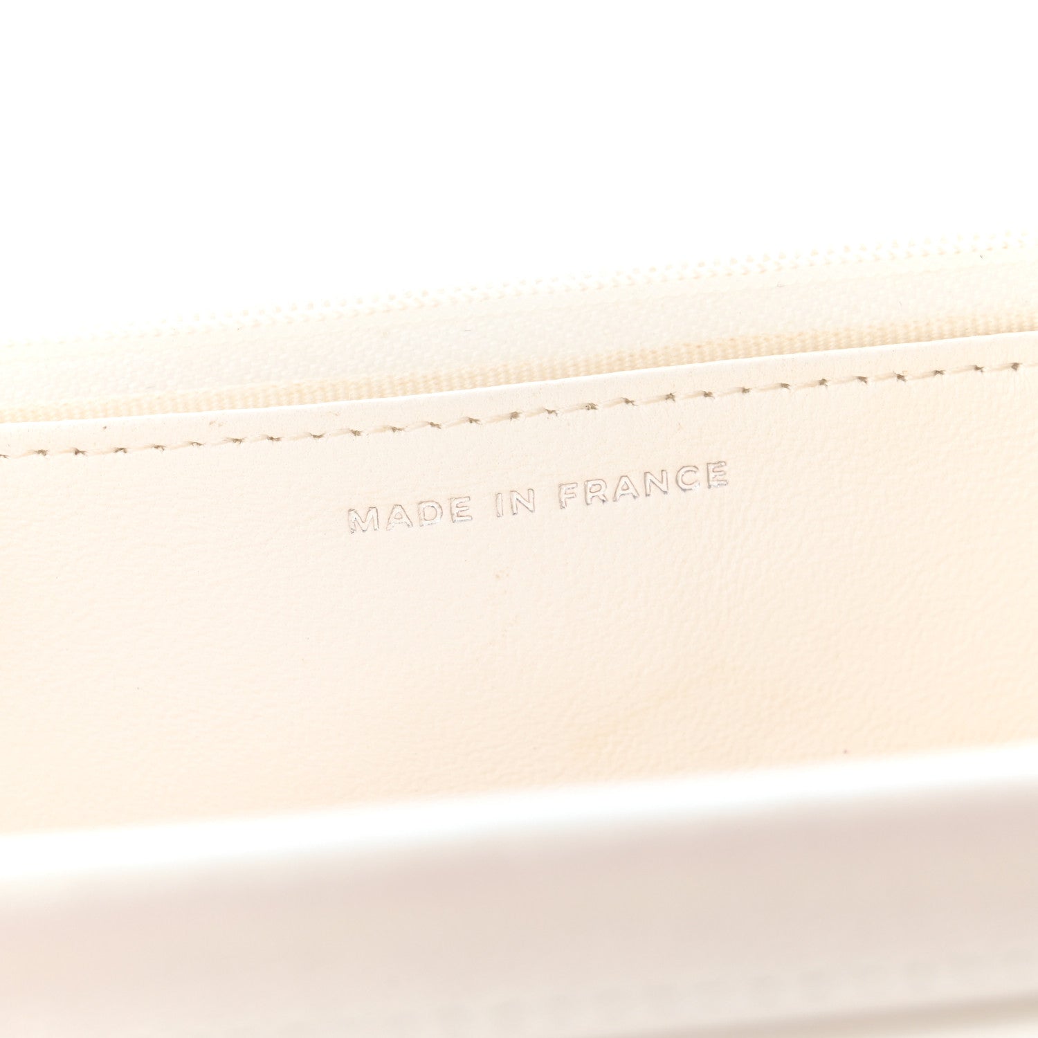 Chanel Lambskin Quilted Coco Bow Wallet On Chain WOC White 7 of 10
