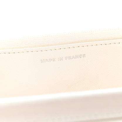 Chanel Lambskin Quilted Coco Bow Wallet On Chain WOC White 7 of 10