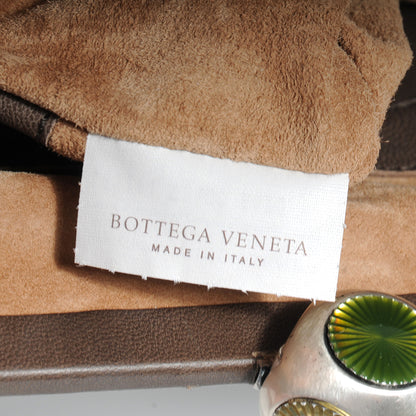 Bottega Veneta Leather Woven Viva Italia Frame Bag 7 of 8