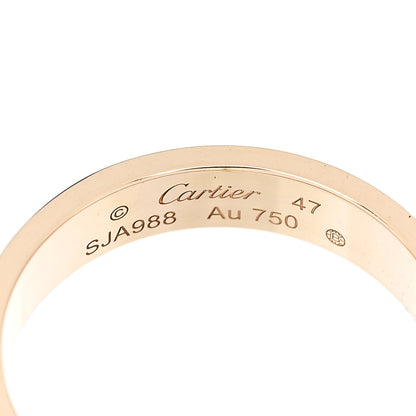 Cartier 18K Yellow Gold 3.5mm LOVE Wedding Band Ring 47 4 4 of 4