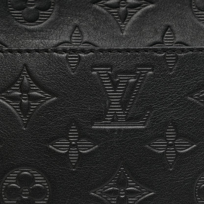 Louis Vuitton Calfskin Monogram Shadow Duo Messenger Black 9 of 11