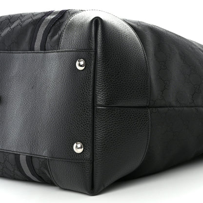 Gucci Nylon Monogram XL Duffle Bag Black 9 of 9