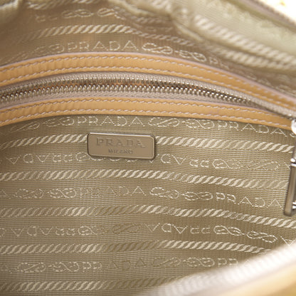 Prada Vernice Madras Camera Bag Quarzo 6 of 13