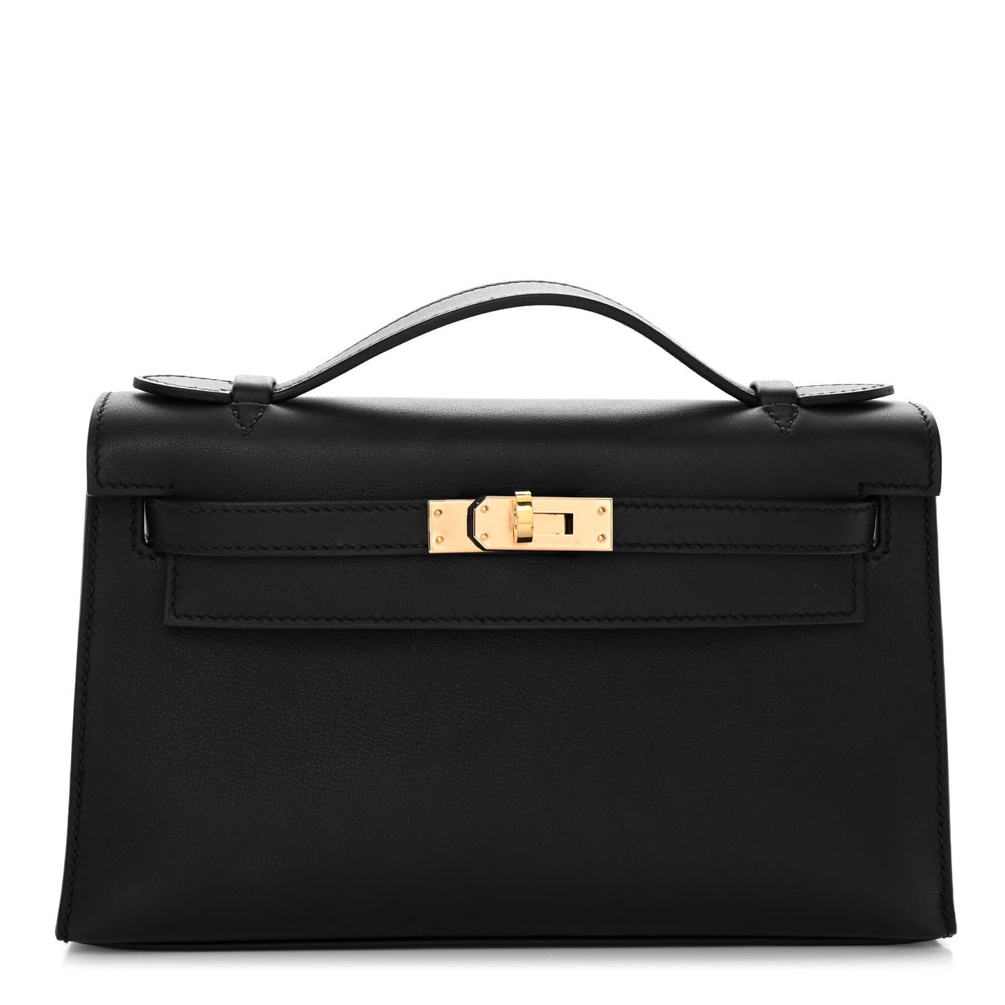 Swift Kelly Pochette Clutch Black