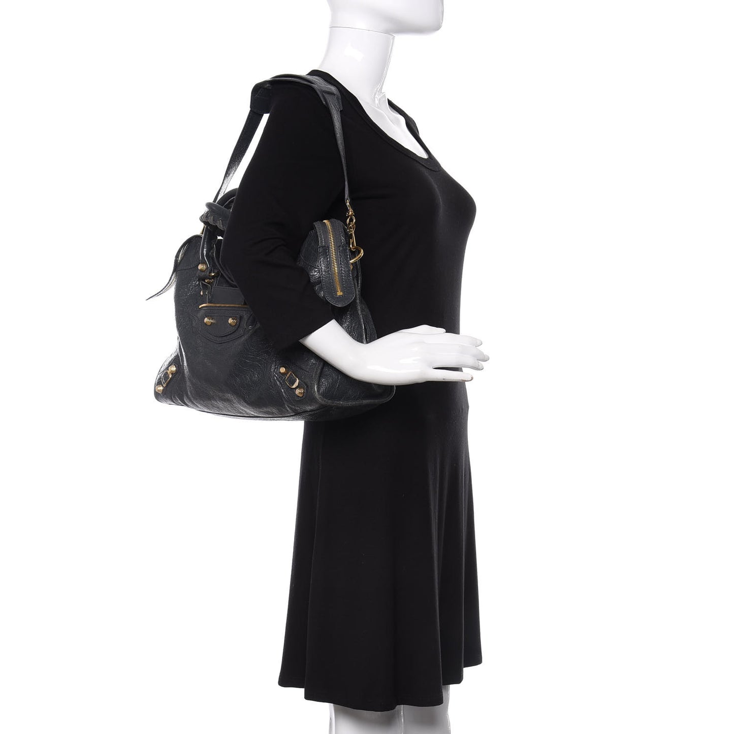 Agneau Giant 12 Gold Hardware City Anthracite