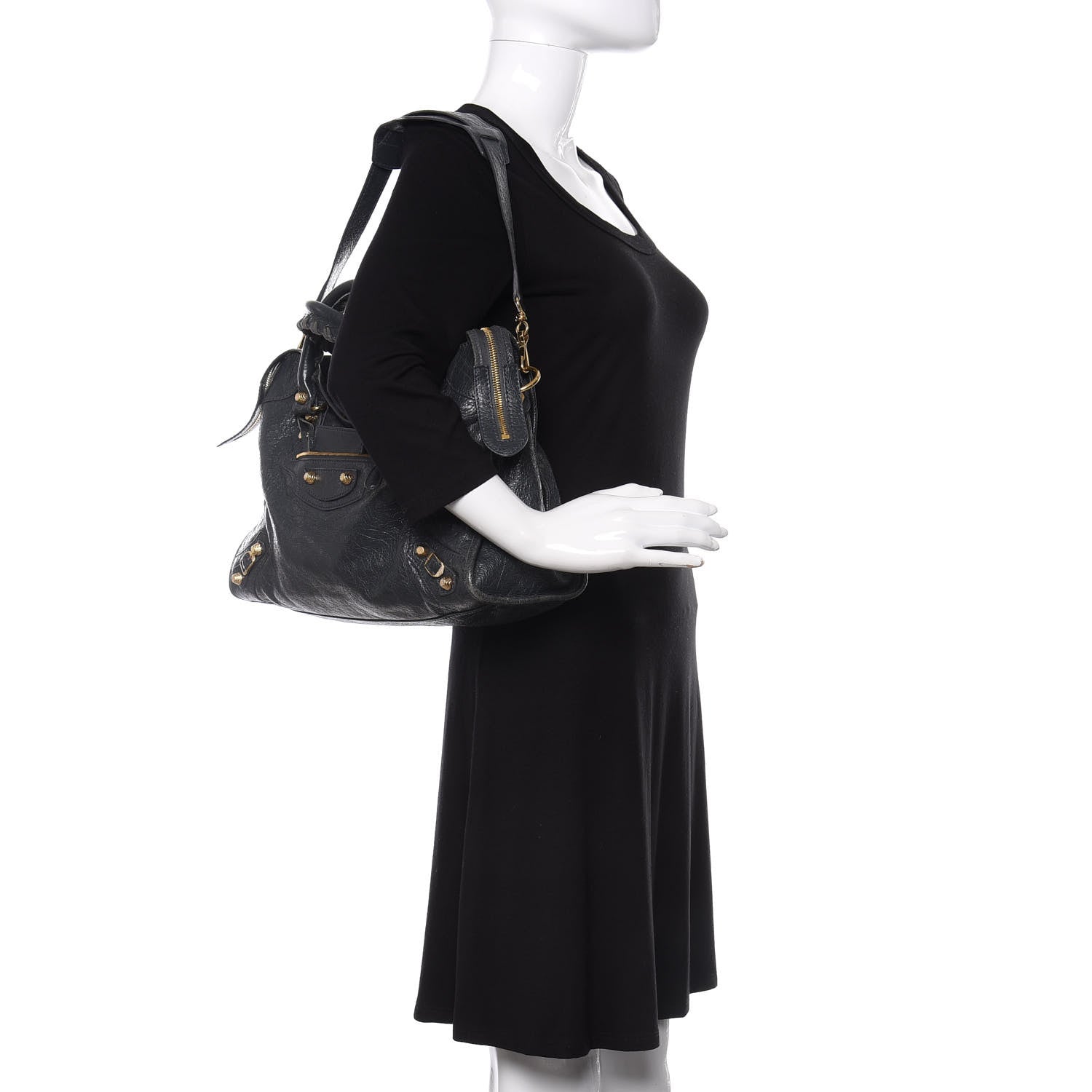 Balenciaga Agneau Giant 12 Gold Hardware City Anthracite 2 of 18