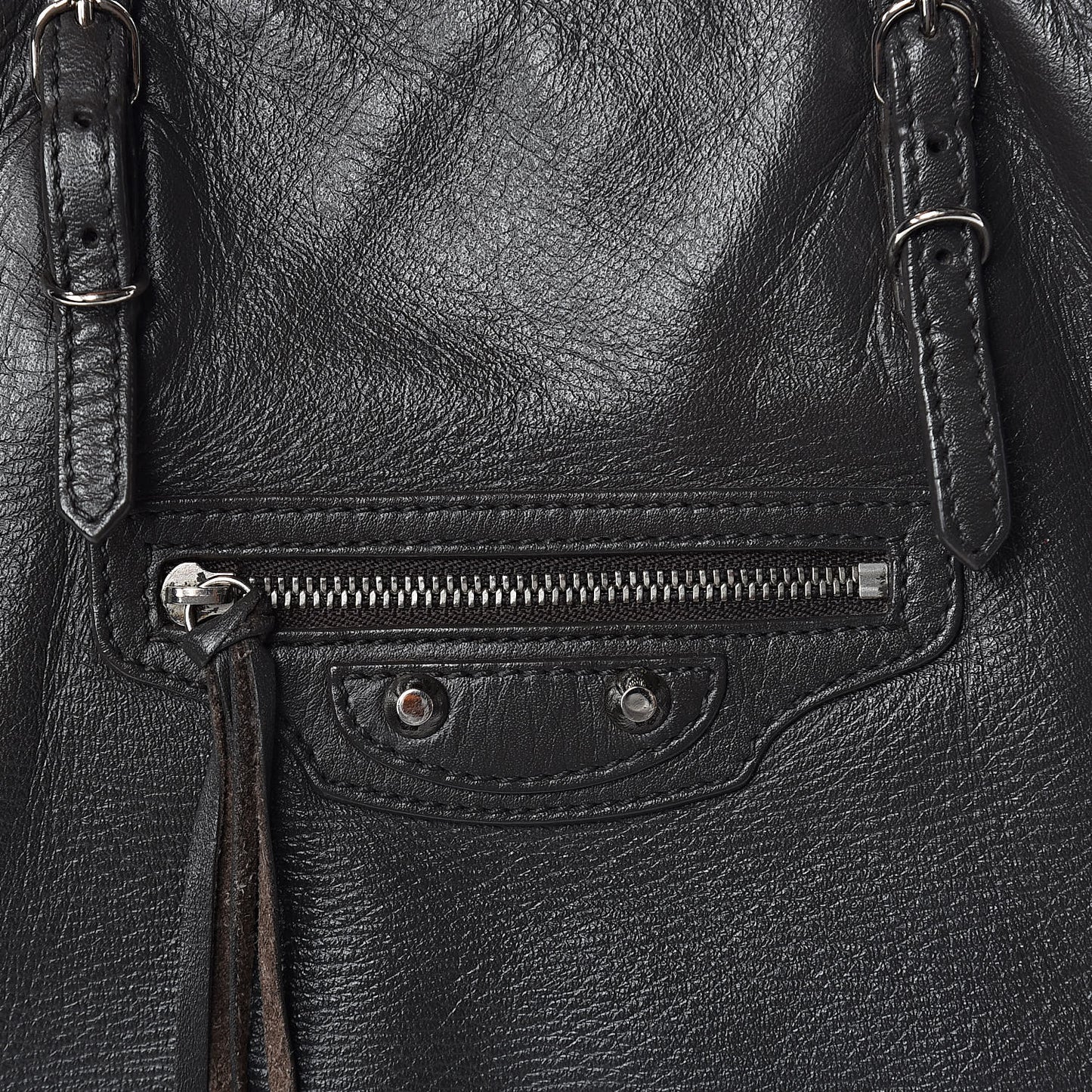 Veau Papier A4 Zip Around Tote Coffee