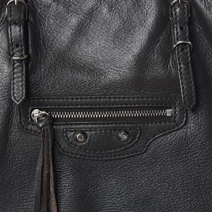 Balenciaga Veau Papier A4 Zip Around Tote Coffee 11 of 11
