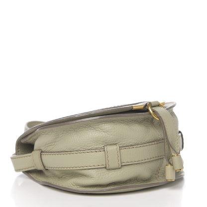 Chloe Calfskin Mini Marcie Round Crossbody Bag Sage 3 of 8