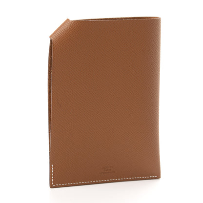 Hermes Epsom Tarmac PM Passport Holder Gold 3 of 7