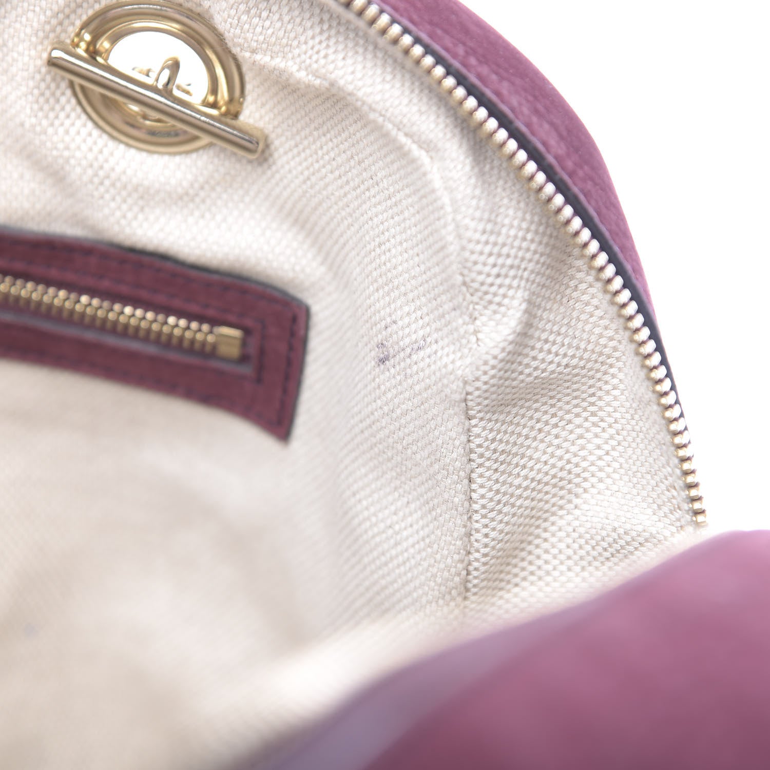 Gucci Vitello Range Medium Soho Bowler Burgundy 12 of 36
