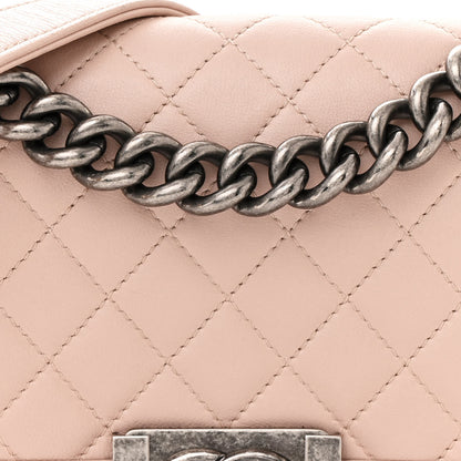 Chanel Calfskin Quilted Small Boy Flap Light Pink 8 of 19