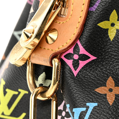Louis Vuitton Monogram Multicolor Courtney MM Black 20 of 20