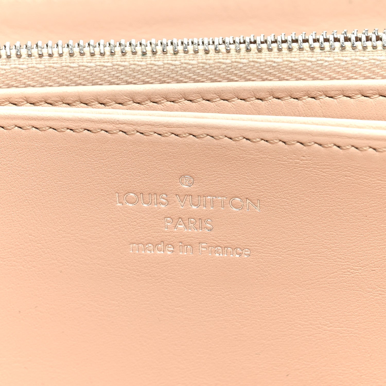 Louis Vuitton Mahina Zippy Wallet Creme 6 of 6