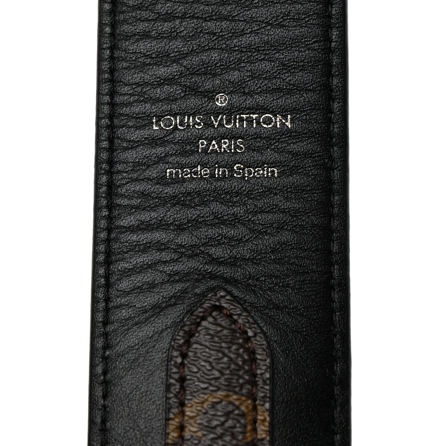 Monogram Bandouliere Shoulder Strap Black