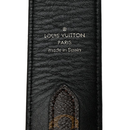 Louis Vuitton Monogram Bandouliere Shoulder Strap Black 3 of 5