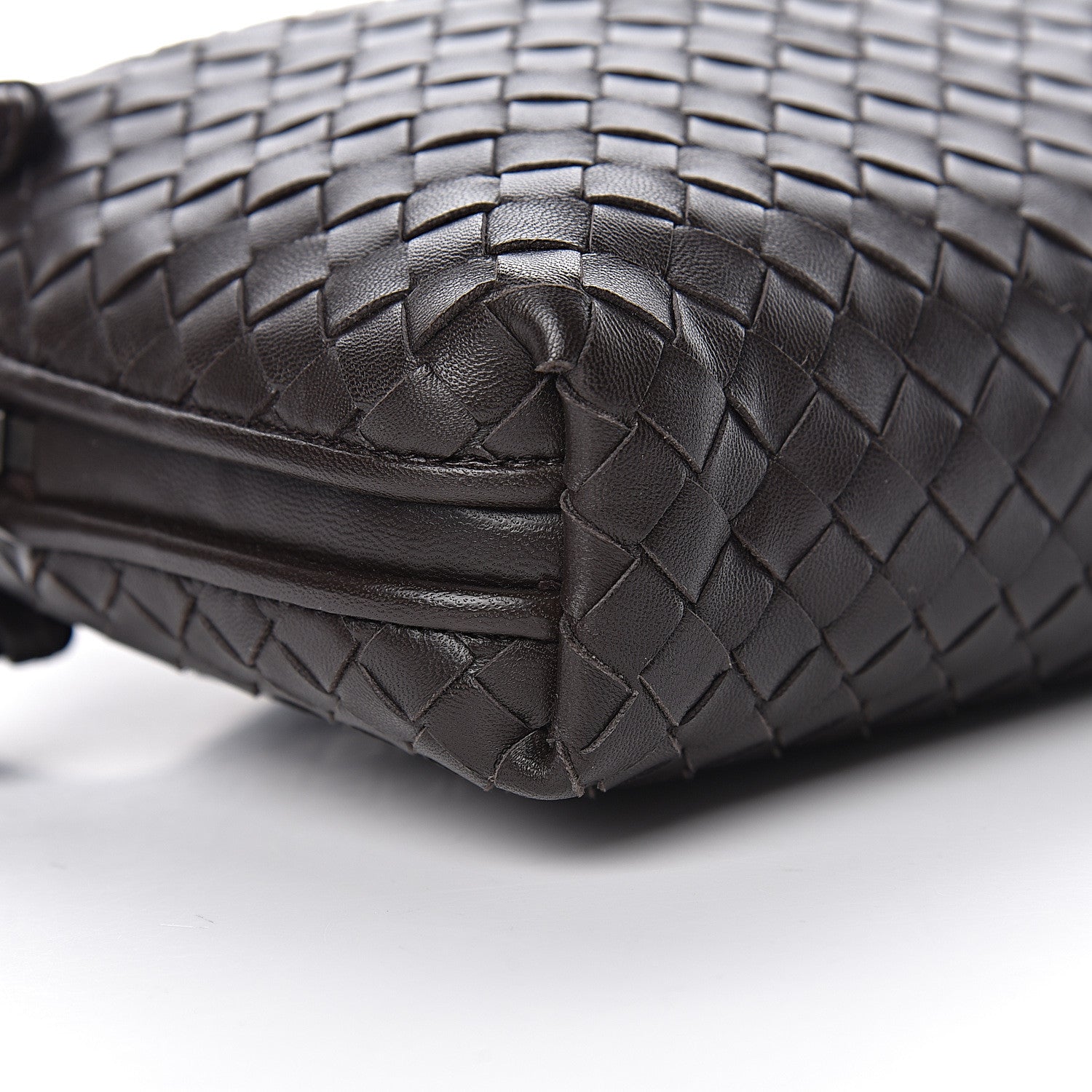 Bottega Veneta Nappa Intrecciato Nodini Bag Ebano 9 of 11