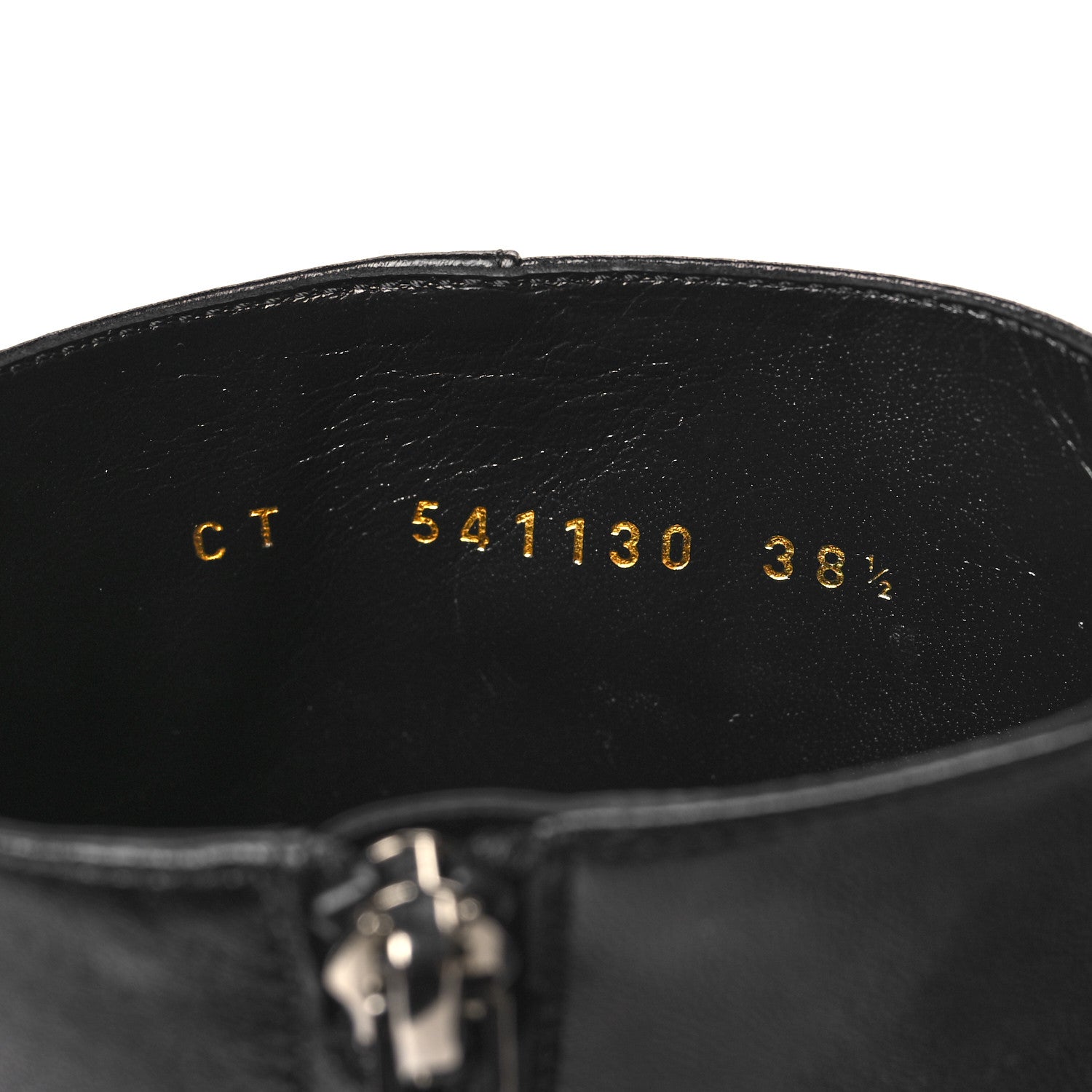 Saint Laurent Nappa Vendome Loulou Ankle Zip Boot 38.5 Black 6 of 9
