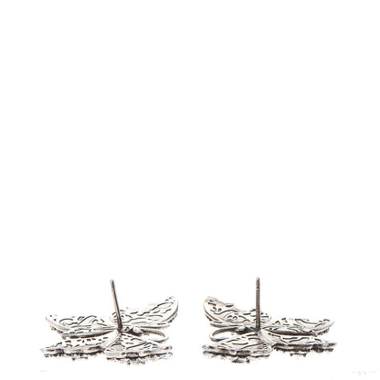 Gucci Crystal Butterfly Stud Earrings 3 of 6