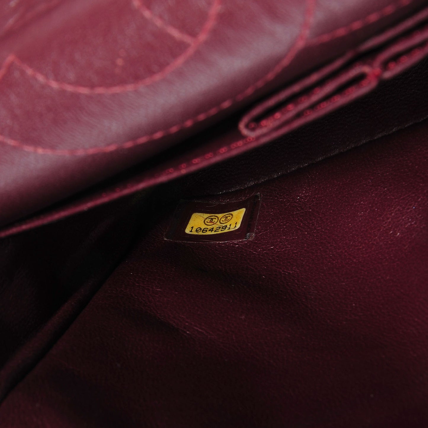 Aged Calfskin 50th Anniversary 2.55 Reissue 225 Flap Black