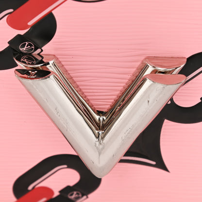 Louis Vuitton Epi Chain Flower Twist Shoulder Bag MM Pink 12 of 12