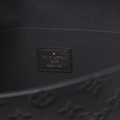 Louis Vuitton Empreinte Pochette Felicie Chain Wallet Black 7 of 10