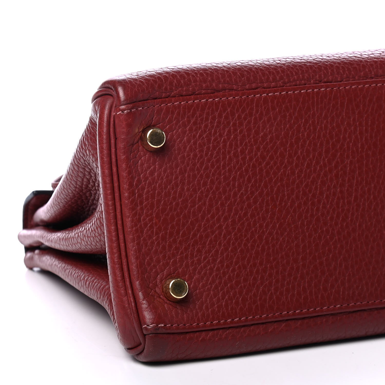 Hermes Taurillon Clemence Kelly Retourne 28 Rouge Garance 7 of 9
