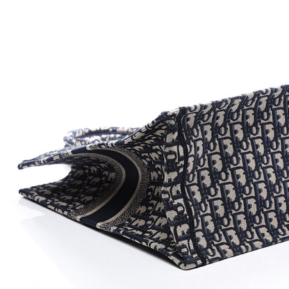 Christian Dior Oblique Book Tote Blue Multicolor 7 of 10