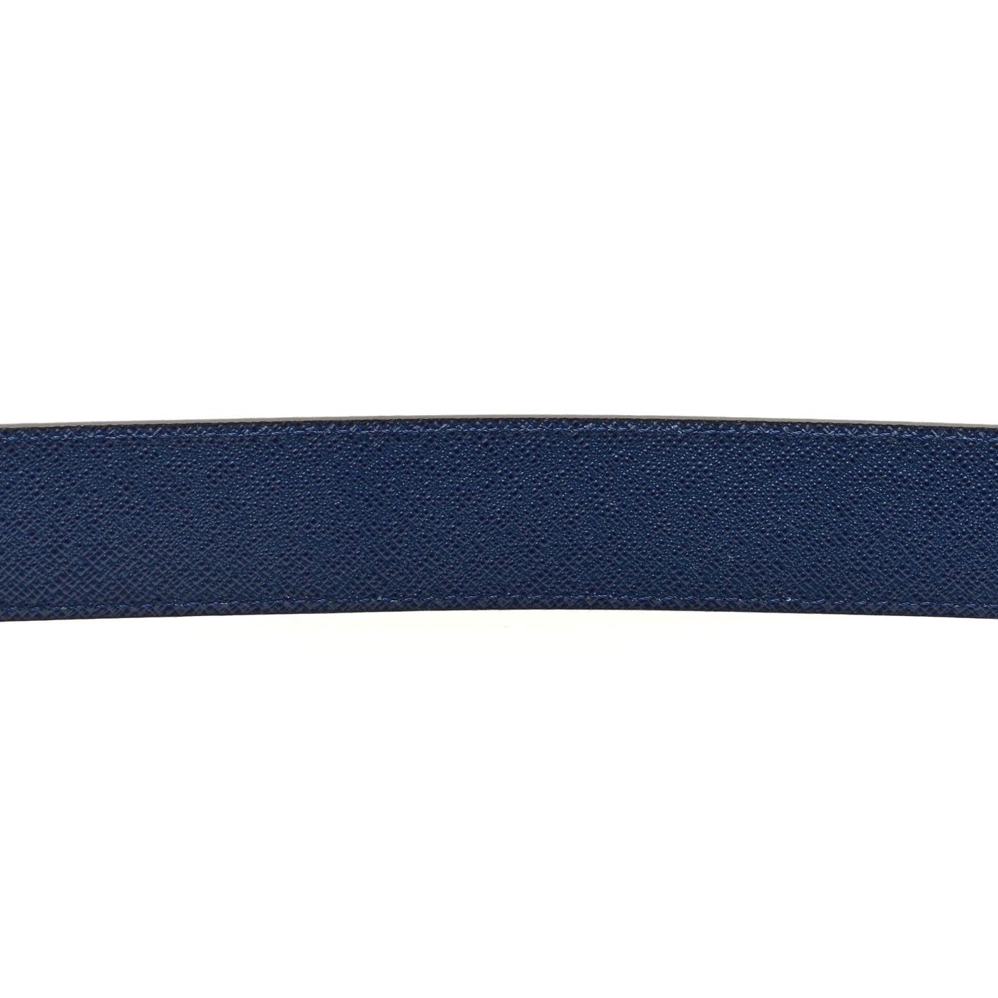 Calfskin Rainbow Monogram 30mm LV Initiales Reversible Belt 80 32 Blue