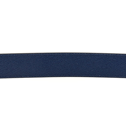 Louis Vuitton Calfskin Rainbow Monogram 30mm LV Initiales Reversible Belt 80 32 Blue 4 of 4