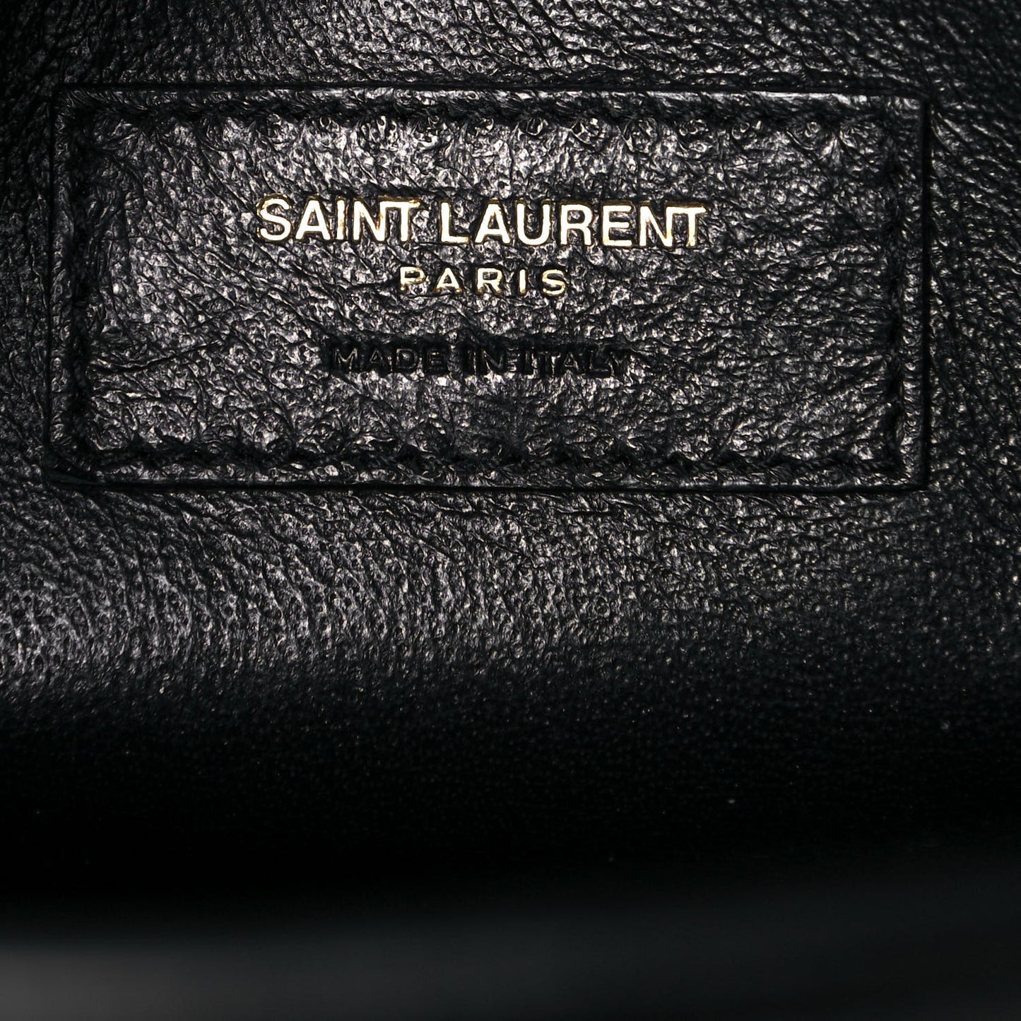 Shiny Calfskin Large Uptown Tote Black