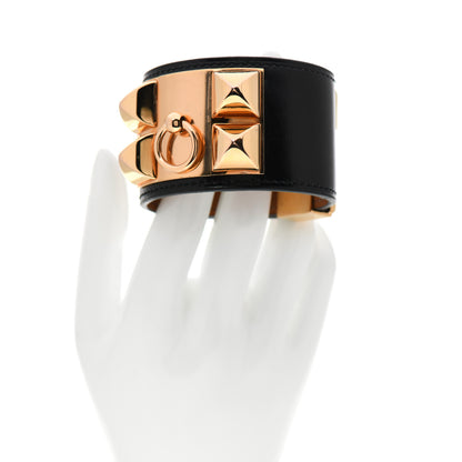 Hermes Box Collier de Chien CDC Bracelet T2 Black 2 of 8