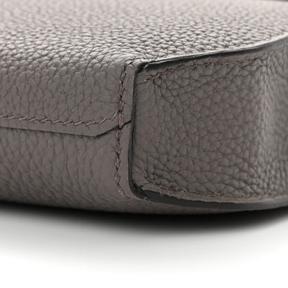 Hermes Togo Kelly Depeches 25 Pouch Etain 7 of 8