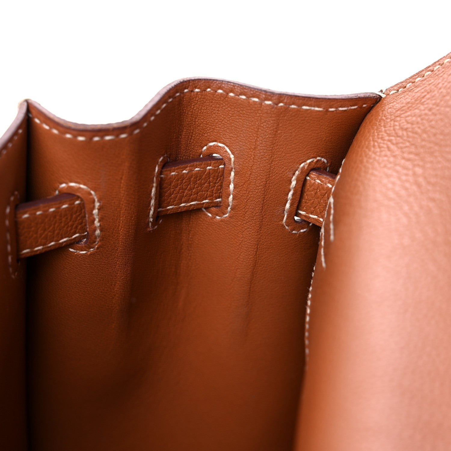 Hermes Evercolor Kelly Danse II Belt Bag Gold 12 of 18