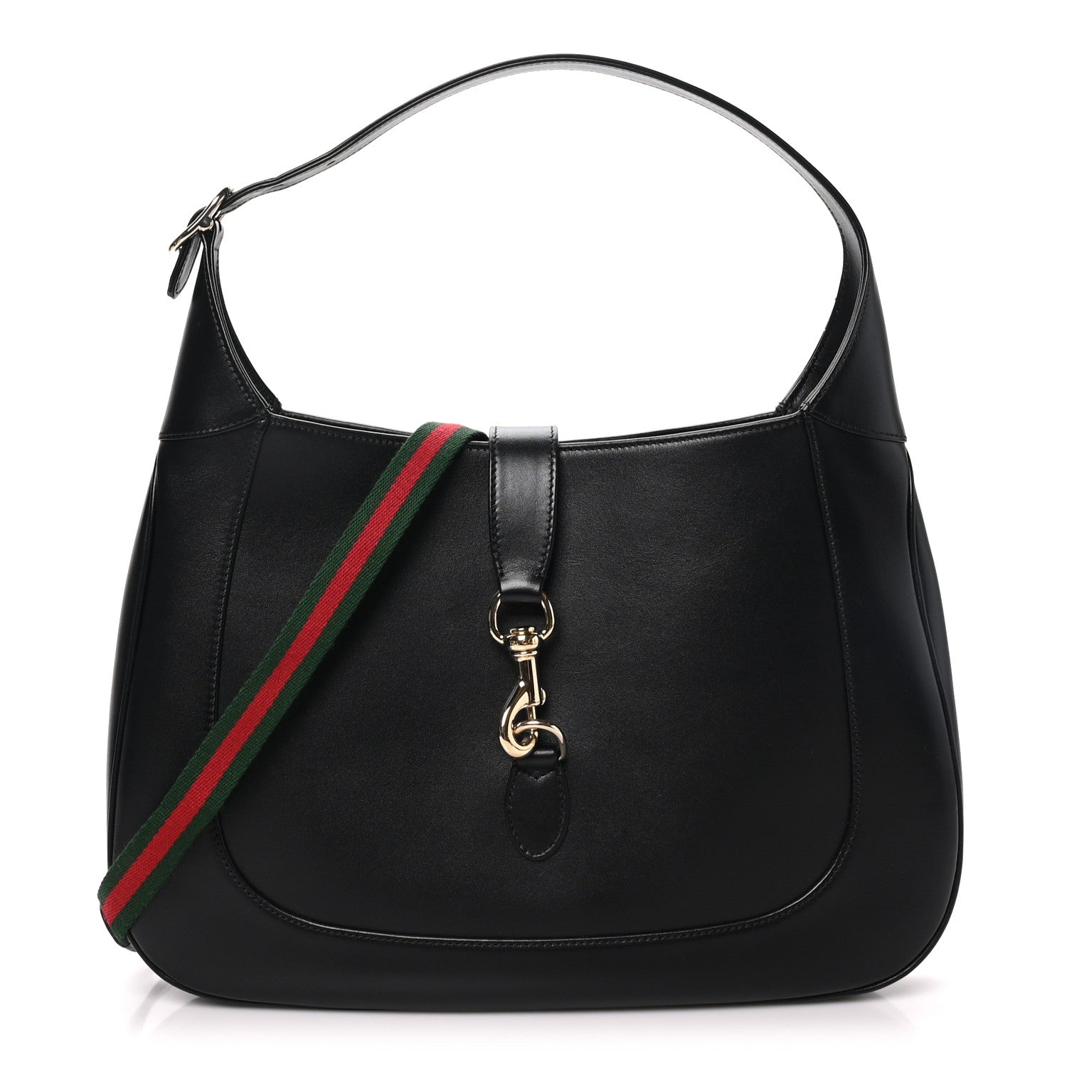 Gucci Boarded Dyana Lux Calfskin Medium Jackie 1961 Hobo Rosso 1 of 10