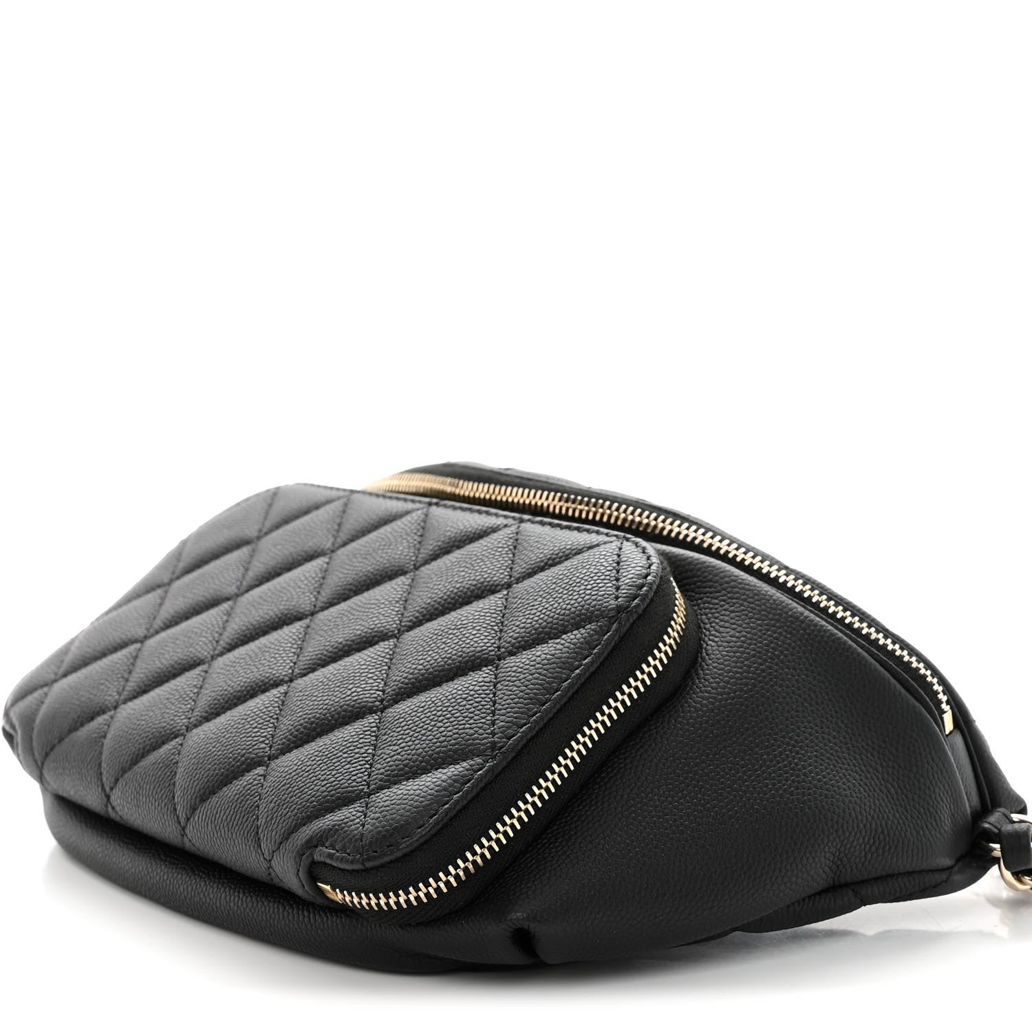 Chanel Caviar Quilted Business Affinity Waist Belt Bag Black 10 of 12