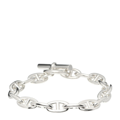 Hermes Sterling Silver GM Chaine D'Ancre Bracelet 1 of 5
