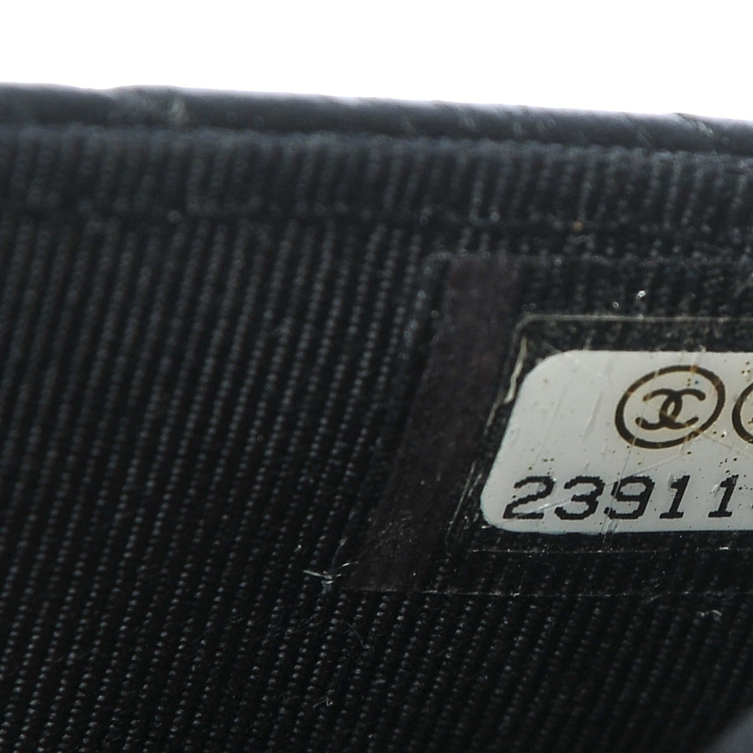 Chanel Aged Calfskin Quilted Lucky Charms 2.55 Reissue Wallet On Chain WOC Black 8 of 9