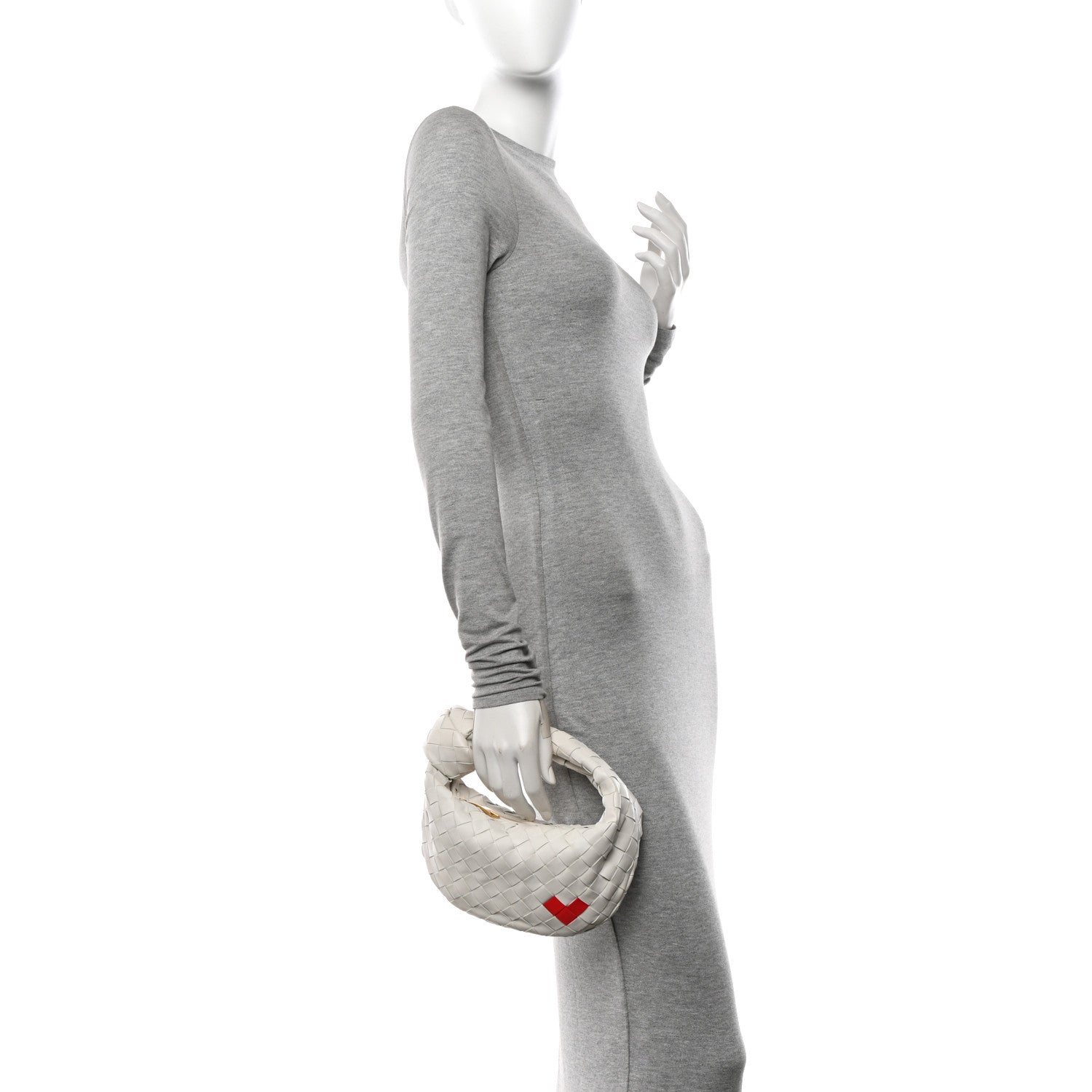 Bottega Veneta Nappa Intrecciato Mini Heart Jodie White 2 of 11
