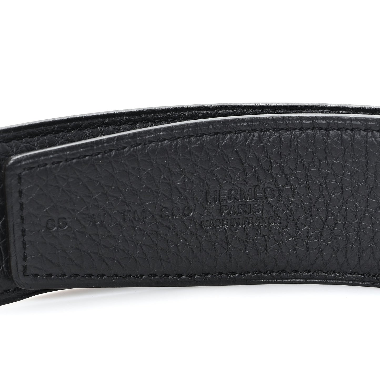 Box 135 Togo Reversible 38mm Luck Belt 85 34 Vert De Gris Black