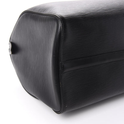 Louis Vuitton Epi Speedy 40 Black 5 of 8